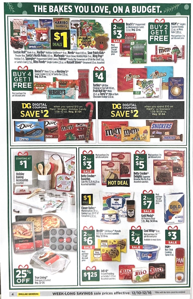 Dollar General Ad Scan December 10-December 16, 2023