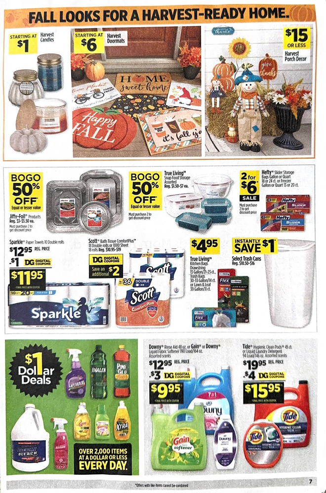 Dollar General Ad Scan September 3, 2023-September 9, 2023