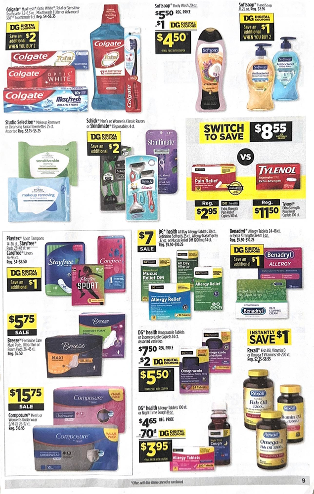 Dollar General Ad Scan September 3, 2023-September 9, 2023