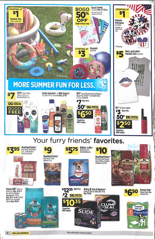 Dollar General Ad Scan June 25, 2023 -July 01, 2023