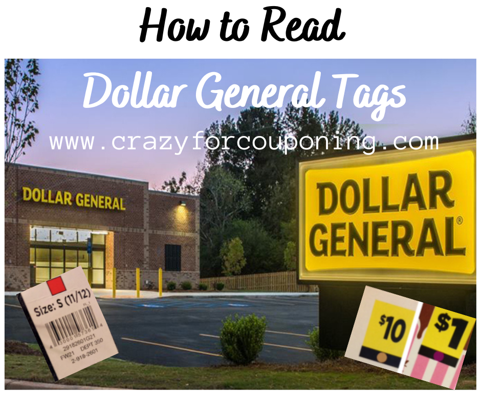 Dollar General Tags & What they mean