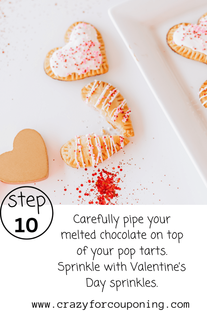 Heart Shaoed PopTarts