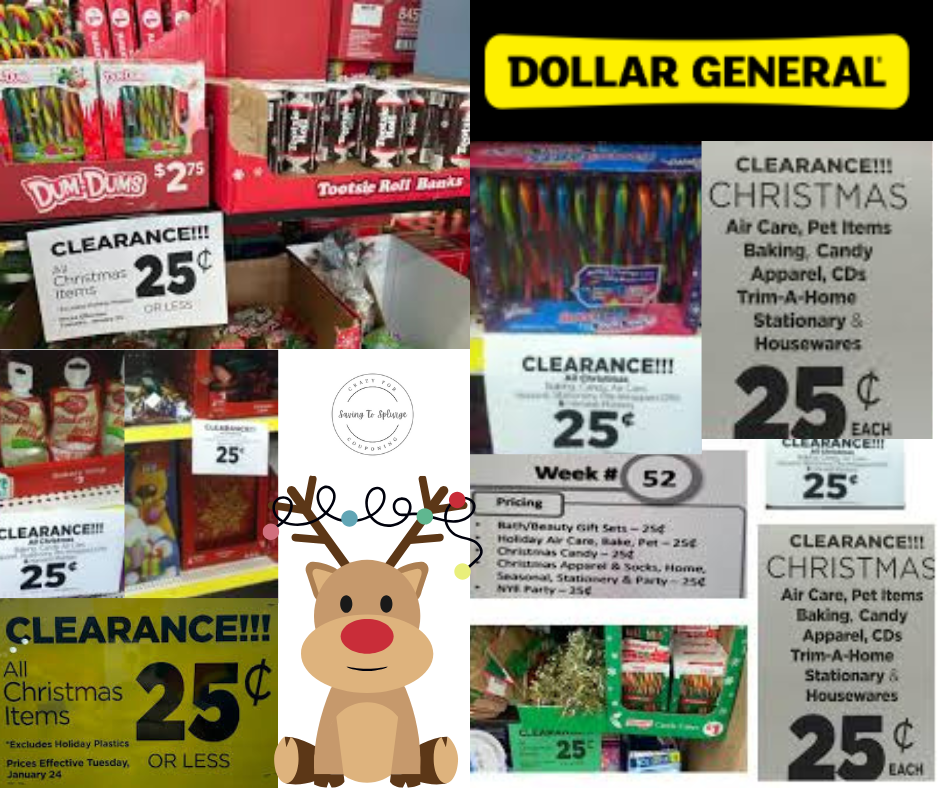Dollar General $0.25 Sale