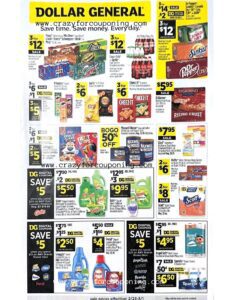 Dollar General Ad Scan 02/23-03/01