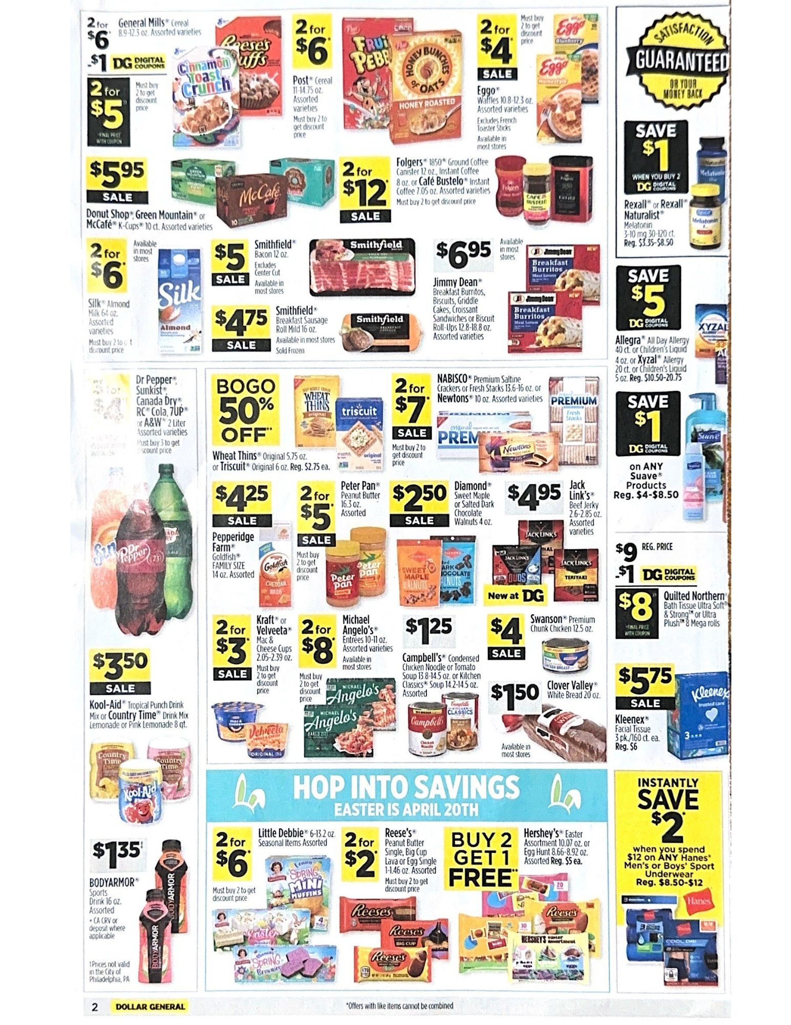 Dollar General Ad Scan: February 16, 2025 – February 22, 2025