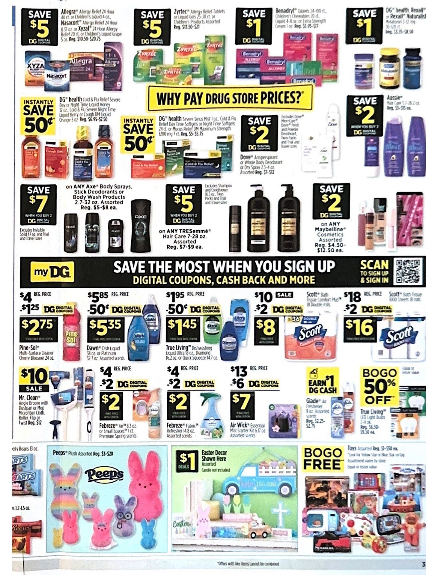 Dollar General Ad Scan March 09-March 15, 2025 (03/09-03/15, 2025)