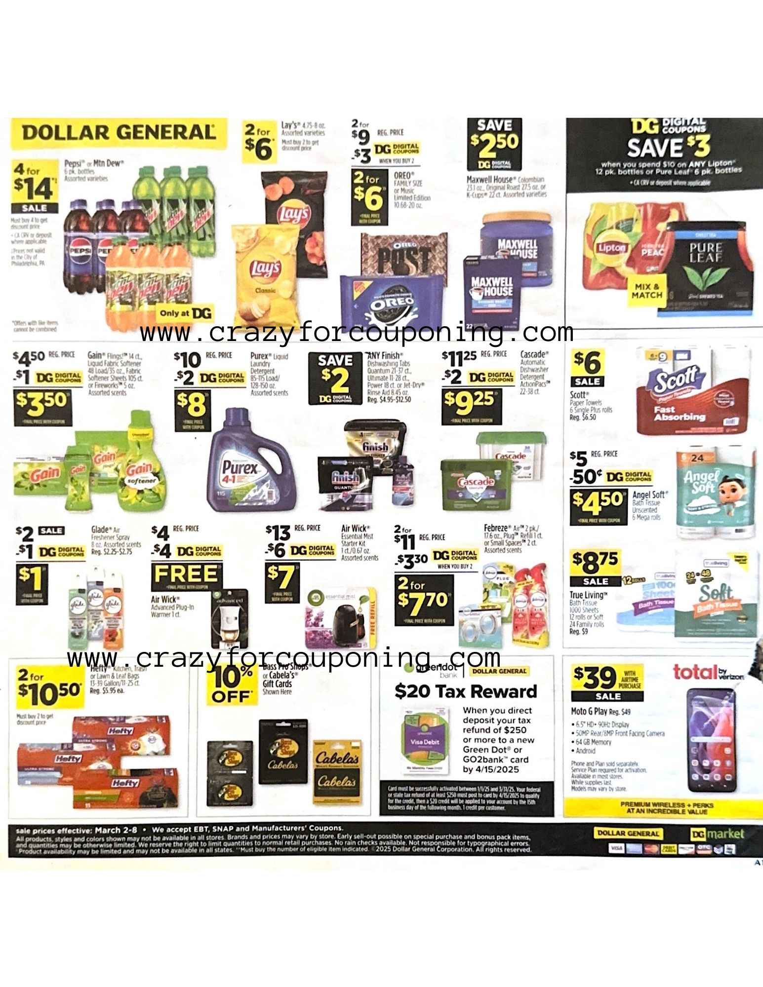 Dollar General Ad Scan for March 02-March 08, 2025