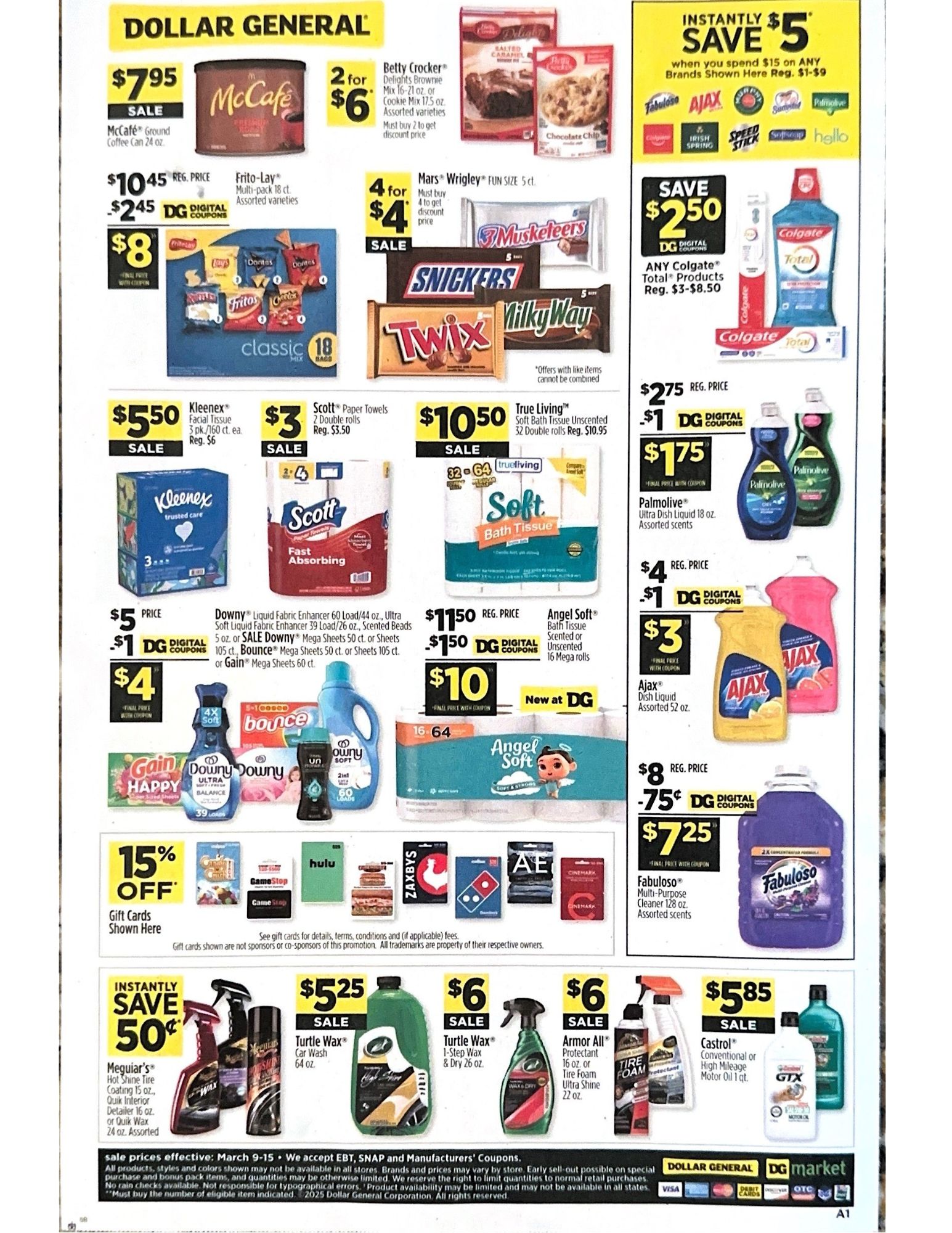 Dollar General Ad Scan March 09-March 15, 2025 (03/09-03/15, 2025)
