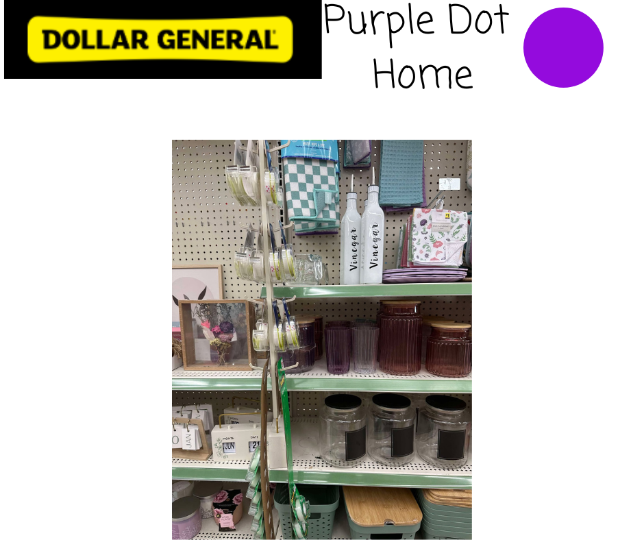 Dollar General Purple DOT Home