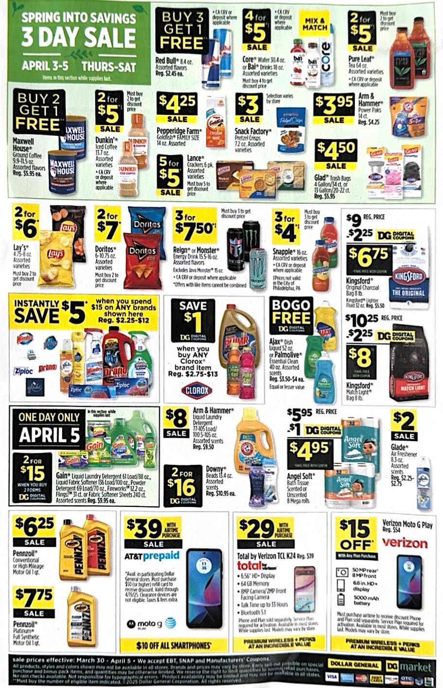 Dollar General Ad Scan March 30, 2025 - April 5, 2025