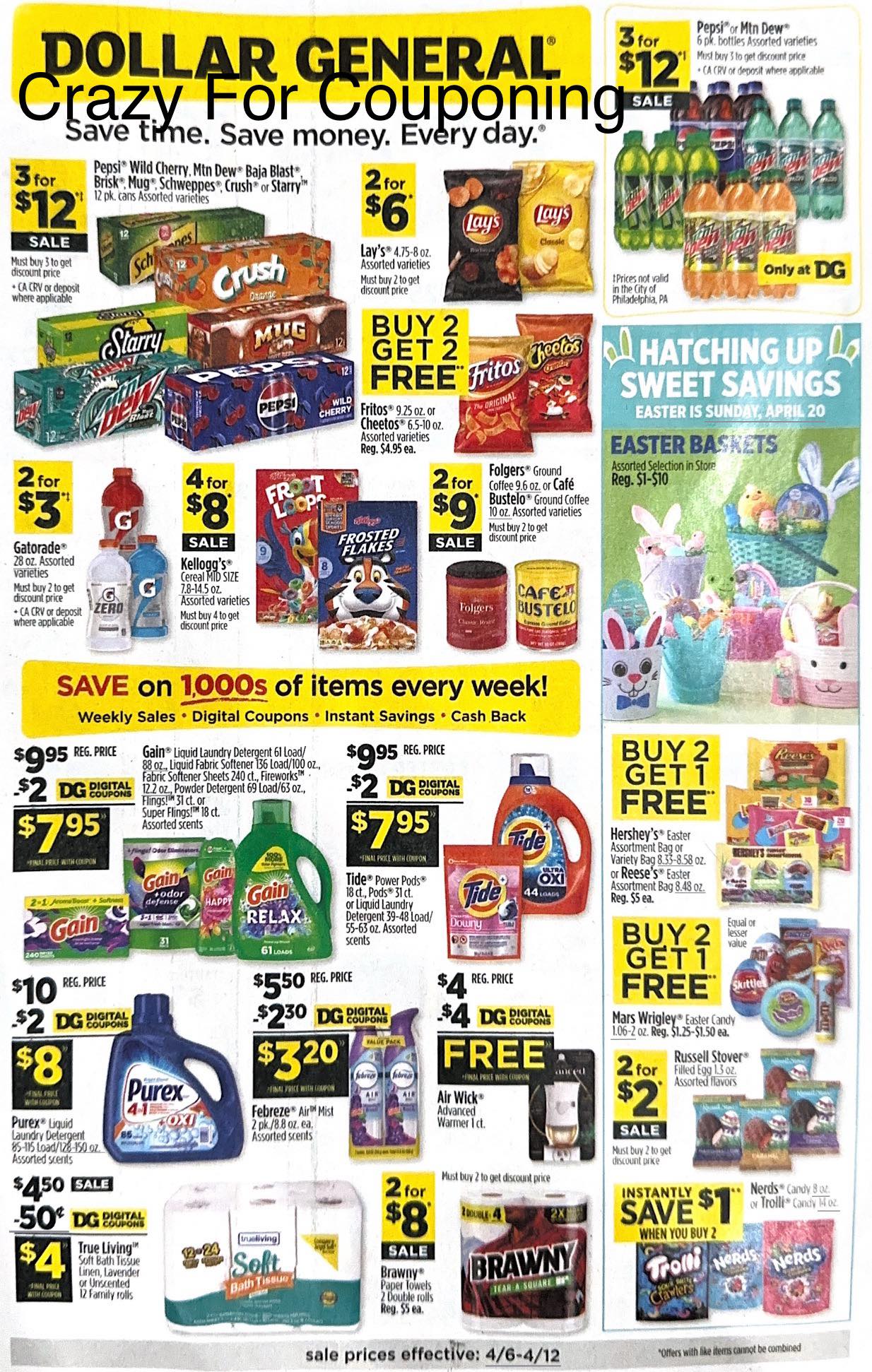 Dollar General Ad April 06- April 12 (04/06-04/12)