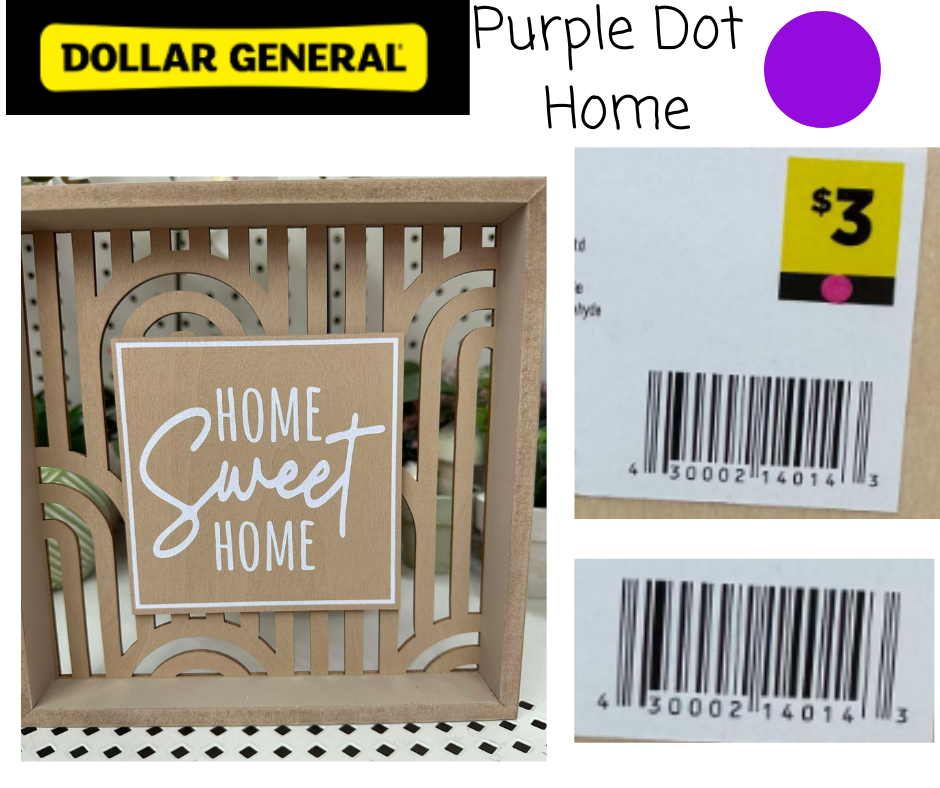 DG Purple Dot Home Visuals