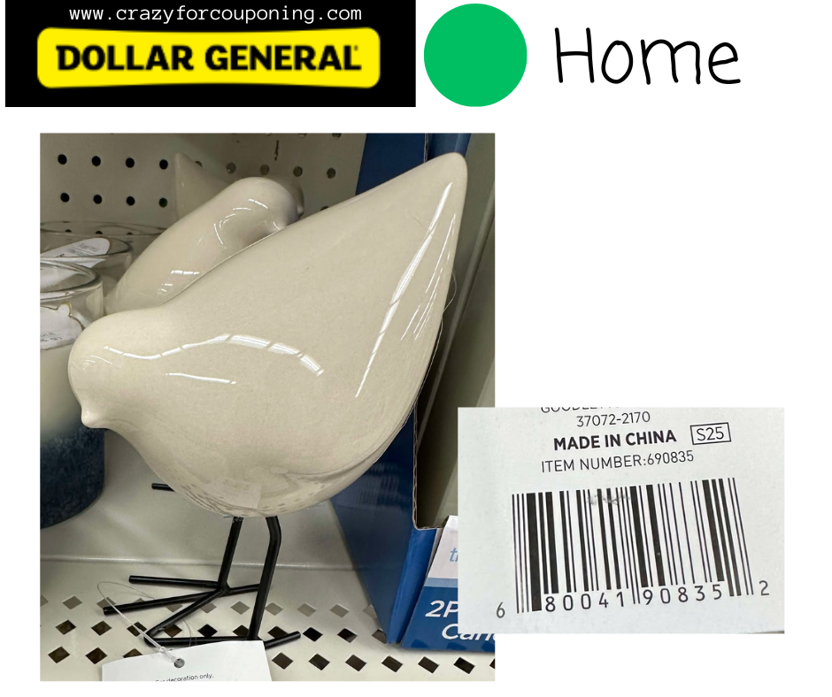 Dollar General Green DOT Home Visuals
