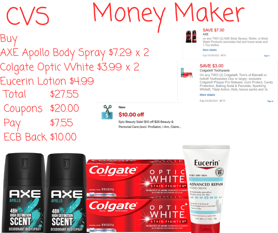 CVS DEALS FOR THE EPIC BEAUTY EVENT