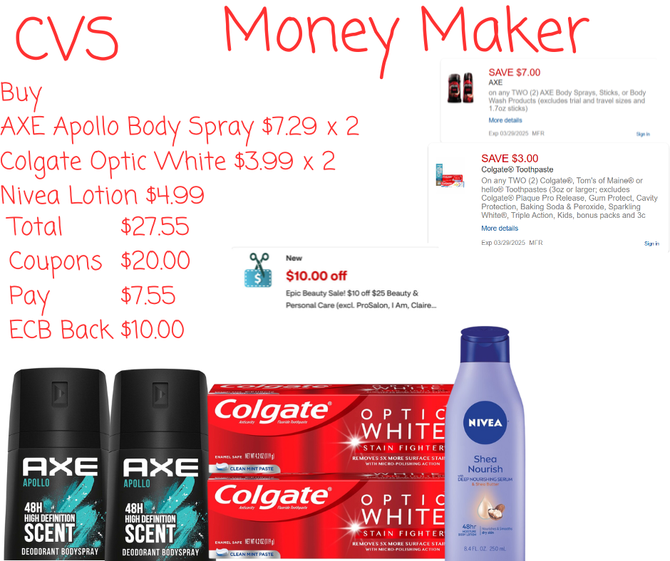 CVS DEALS FOR THE EPIC BEAUTY EVENT