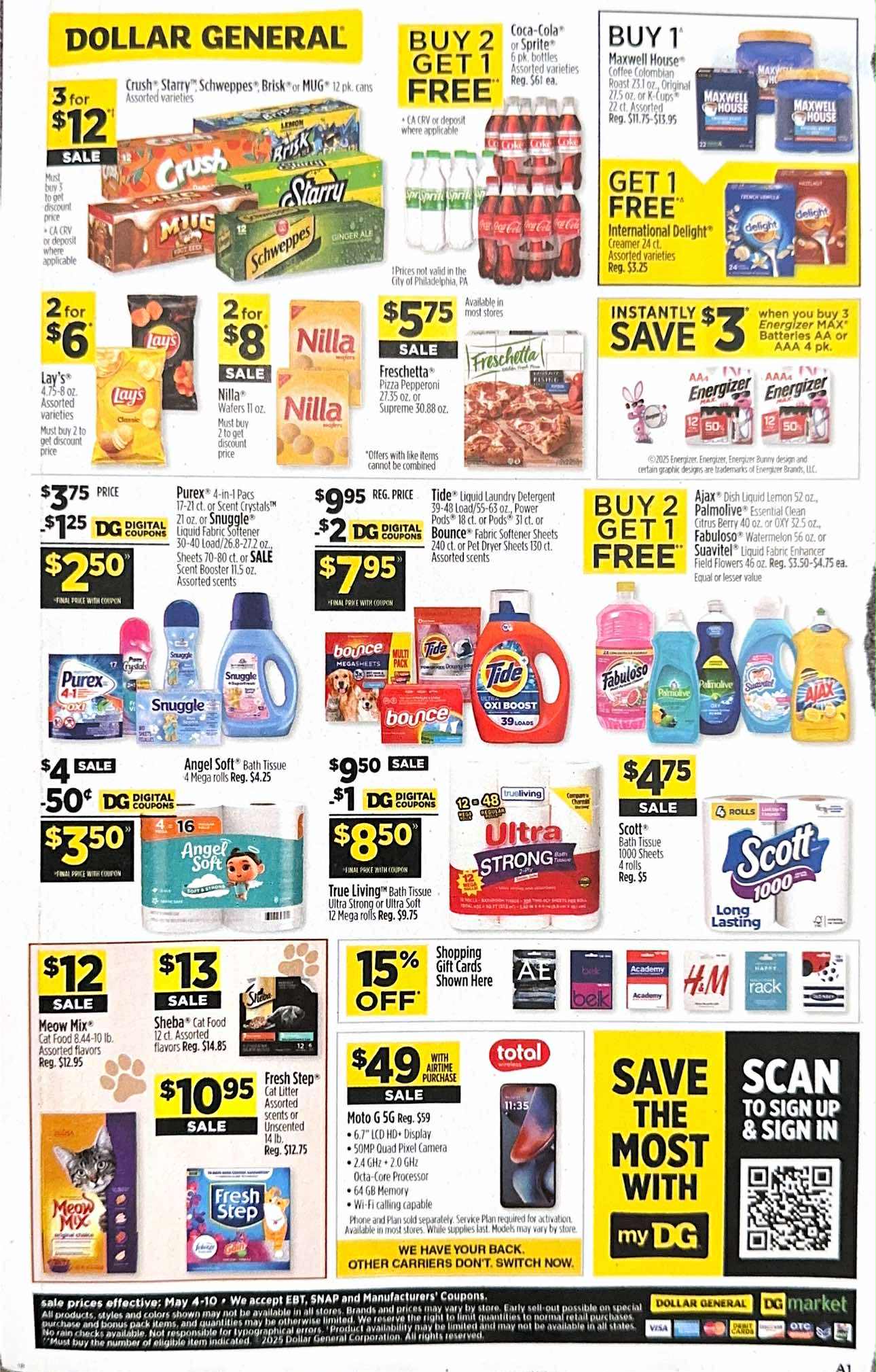 Dollar General Ad 05/04-05/10