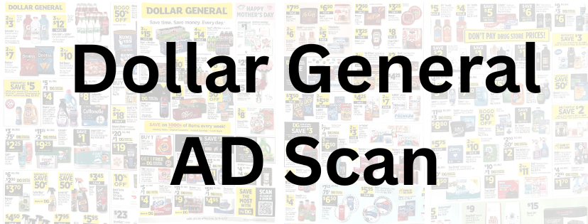 Dollar General Ad Scan