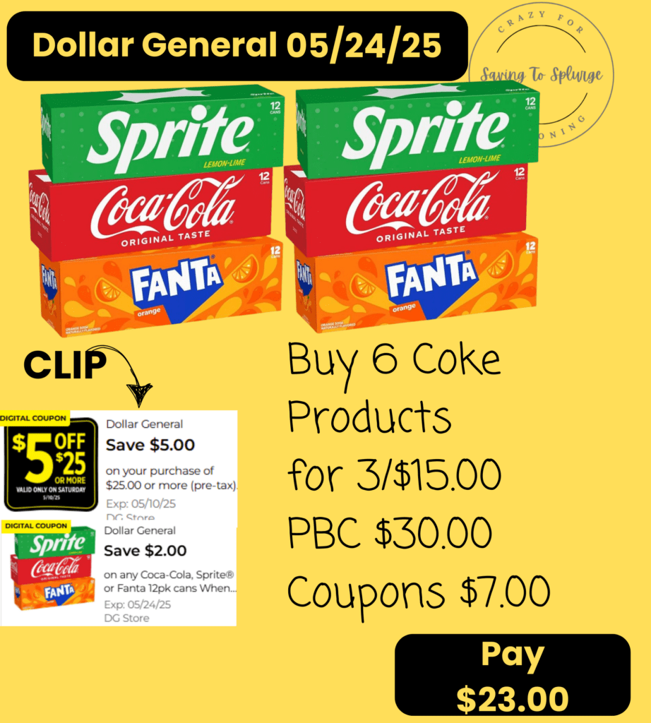 Dollar General Soda Deals
