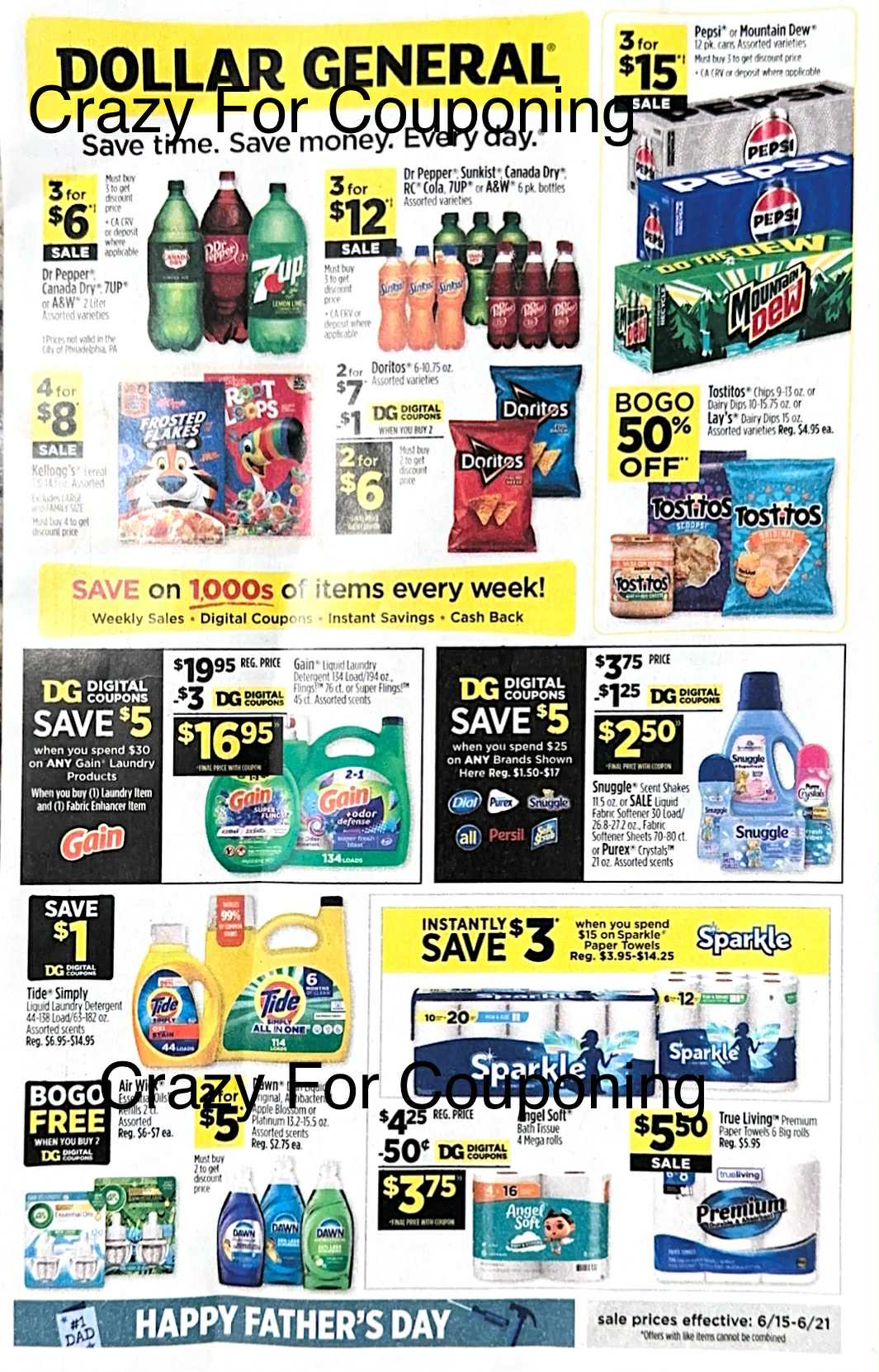 Dollar General Ad Scan June 15–21, 2025