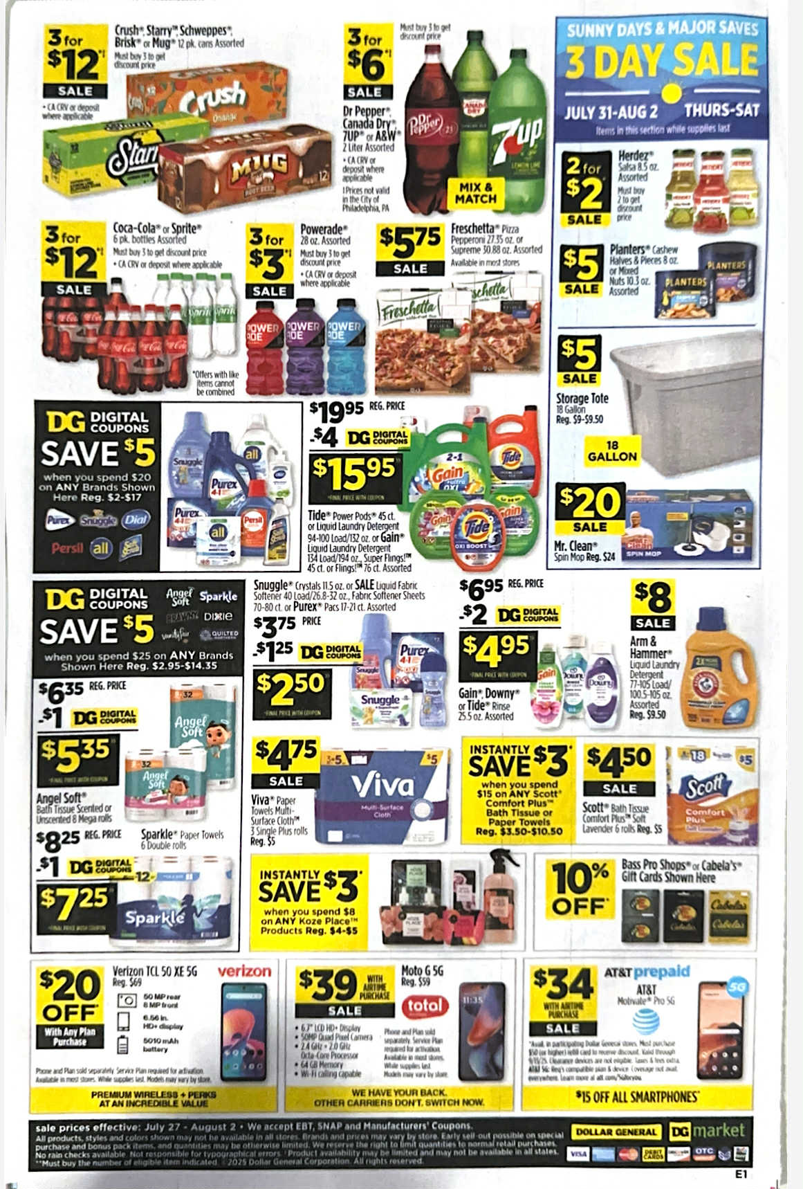 Dollar General Ad 07/27-08/02