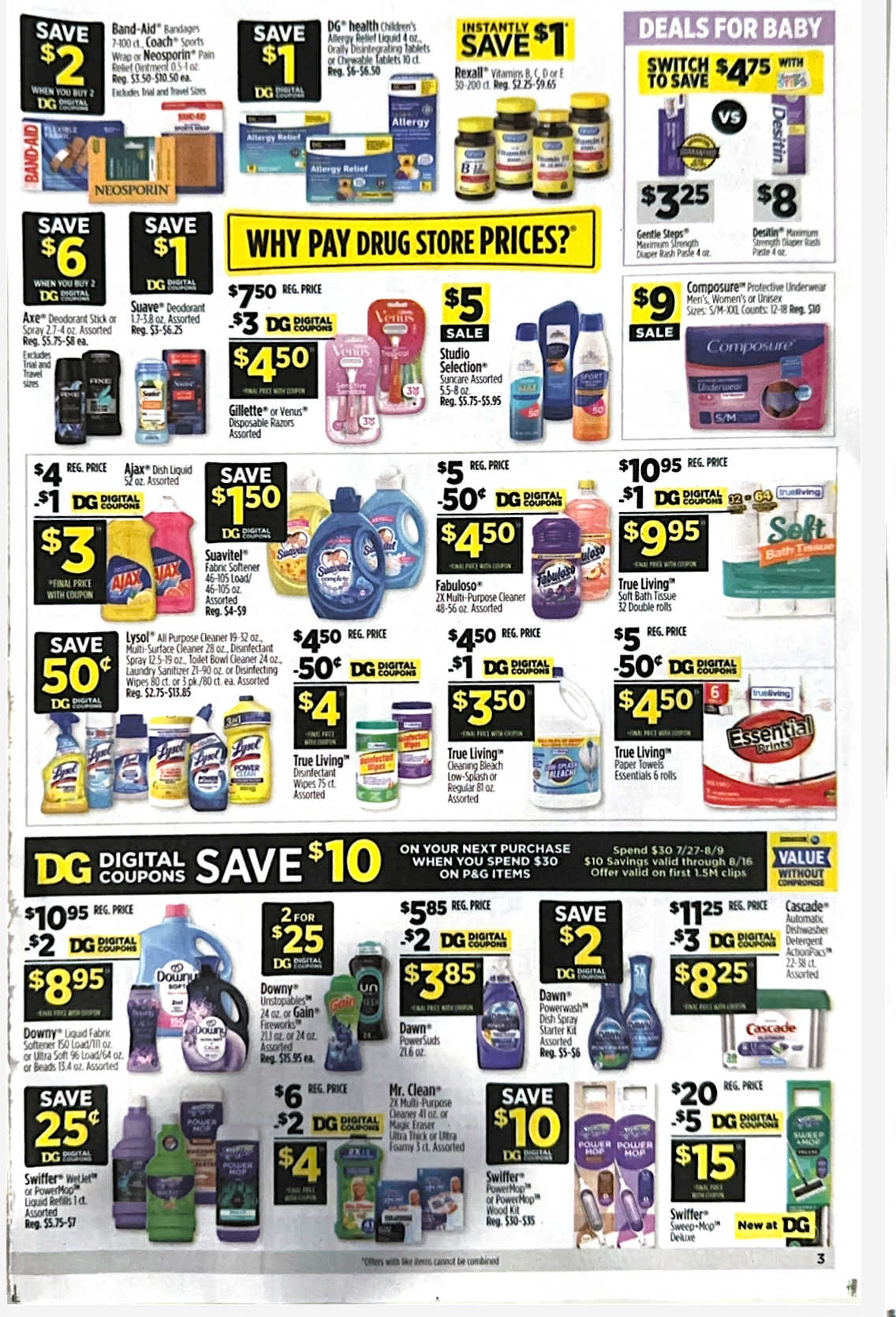 Dollar General Ad 07/27-08/02