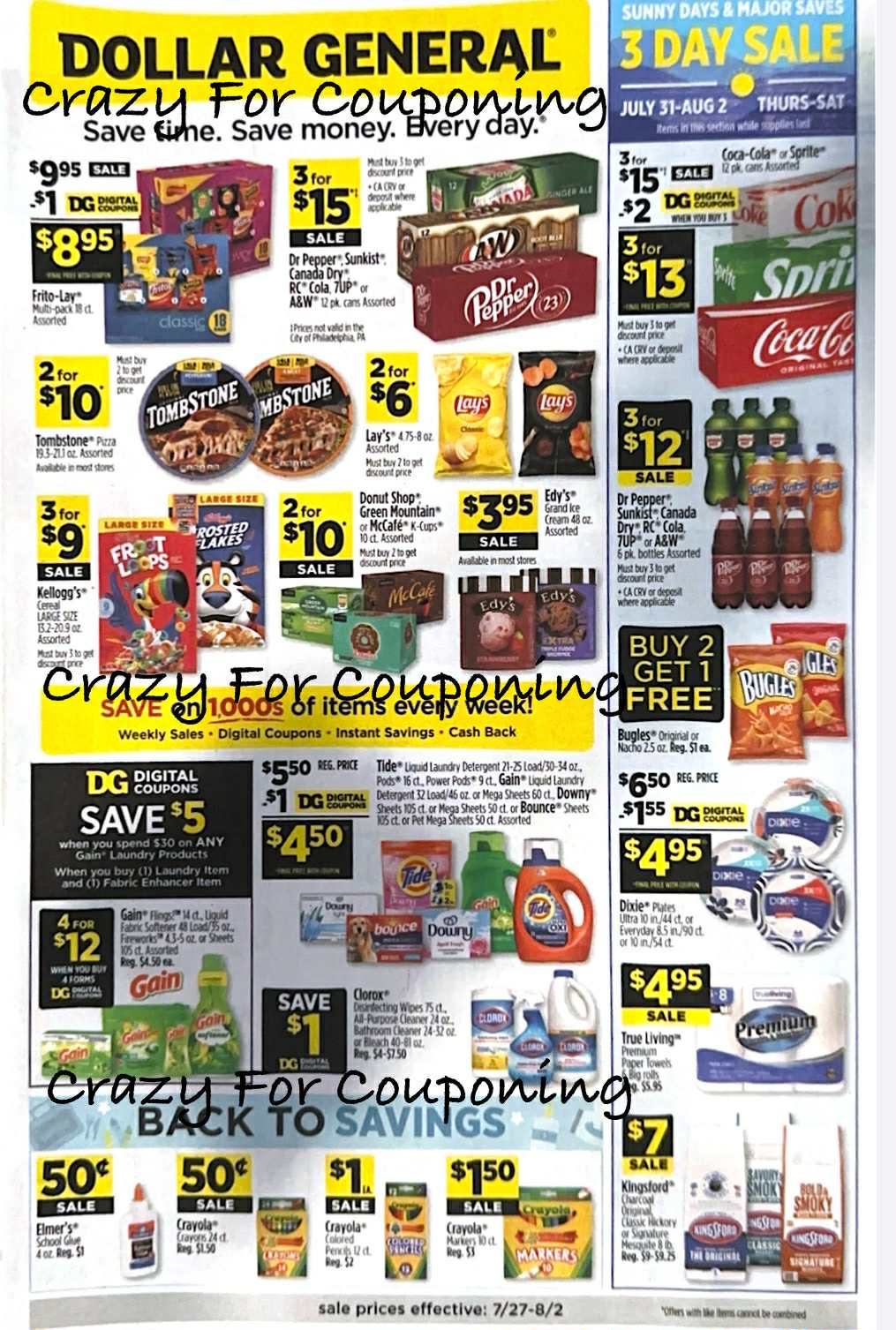 Dollar General Ad 07/27-08/02