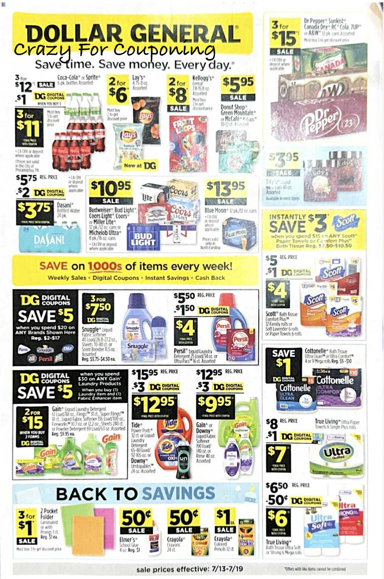 Dollar General Ad Scan July 13-July19 (07/13-07/13)