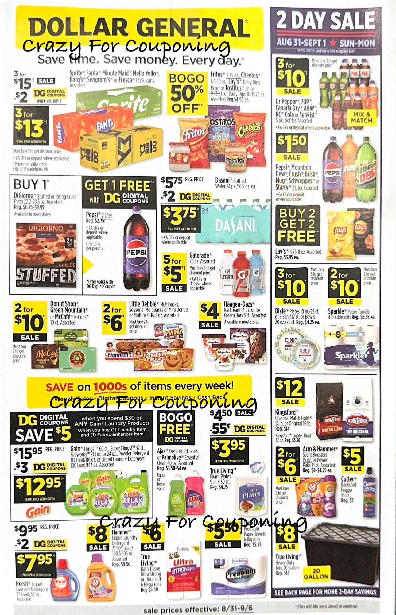 Dollar General Weekly Ad August 31 – September 6, 2025 (08/31-09/06/2025)