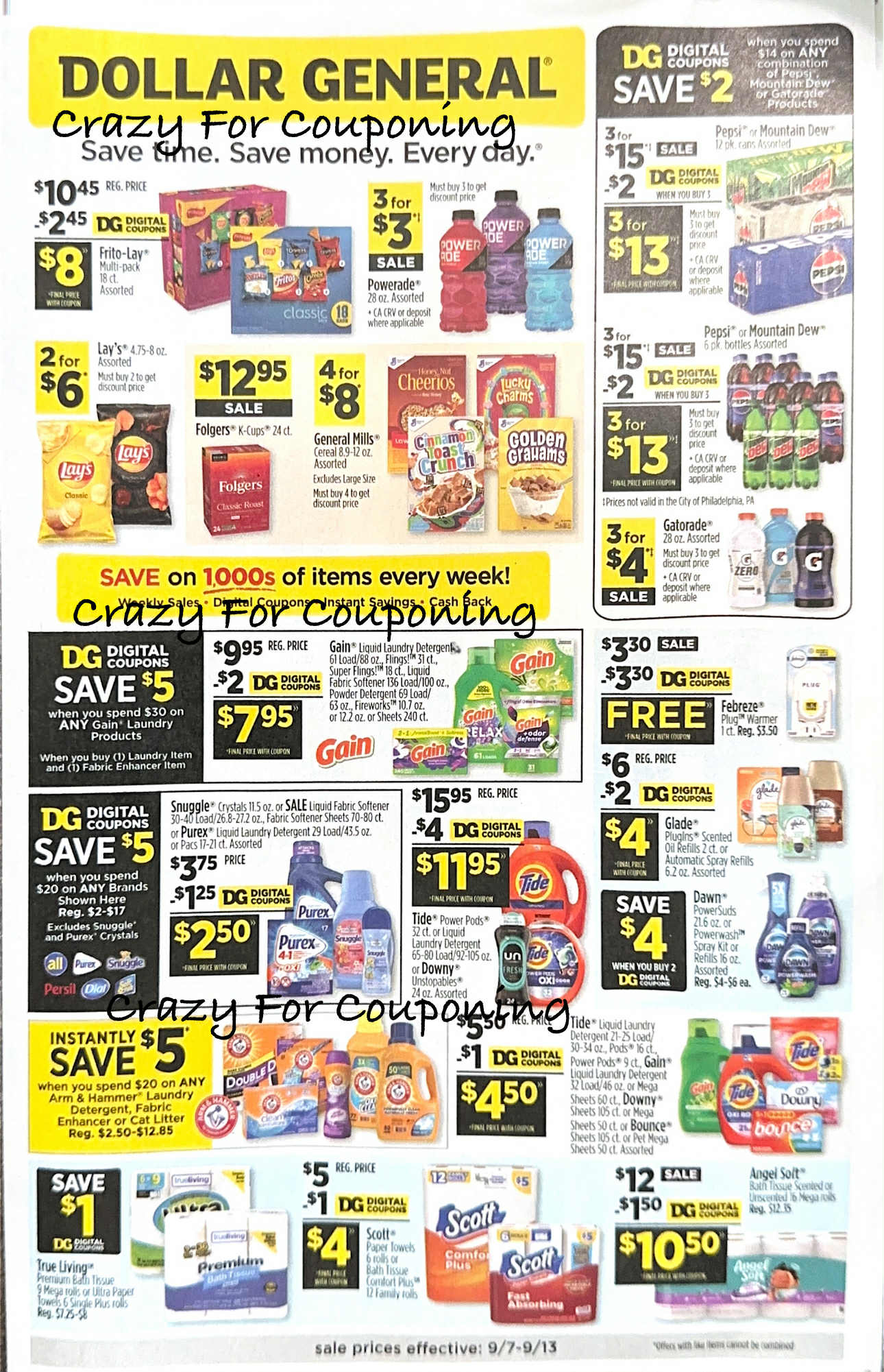 Dollar General Ad 09/07-09/13