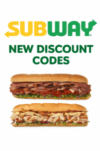 Subway Discount Code