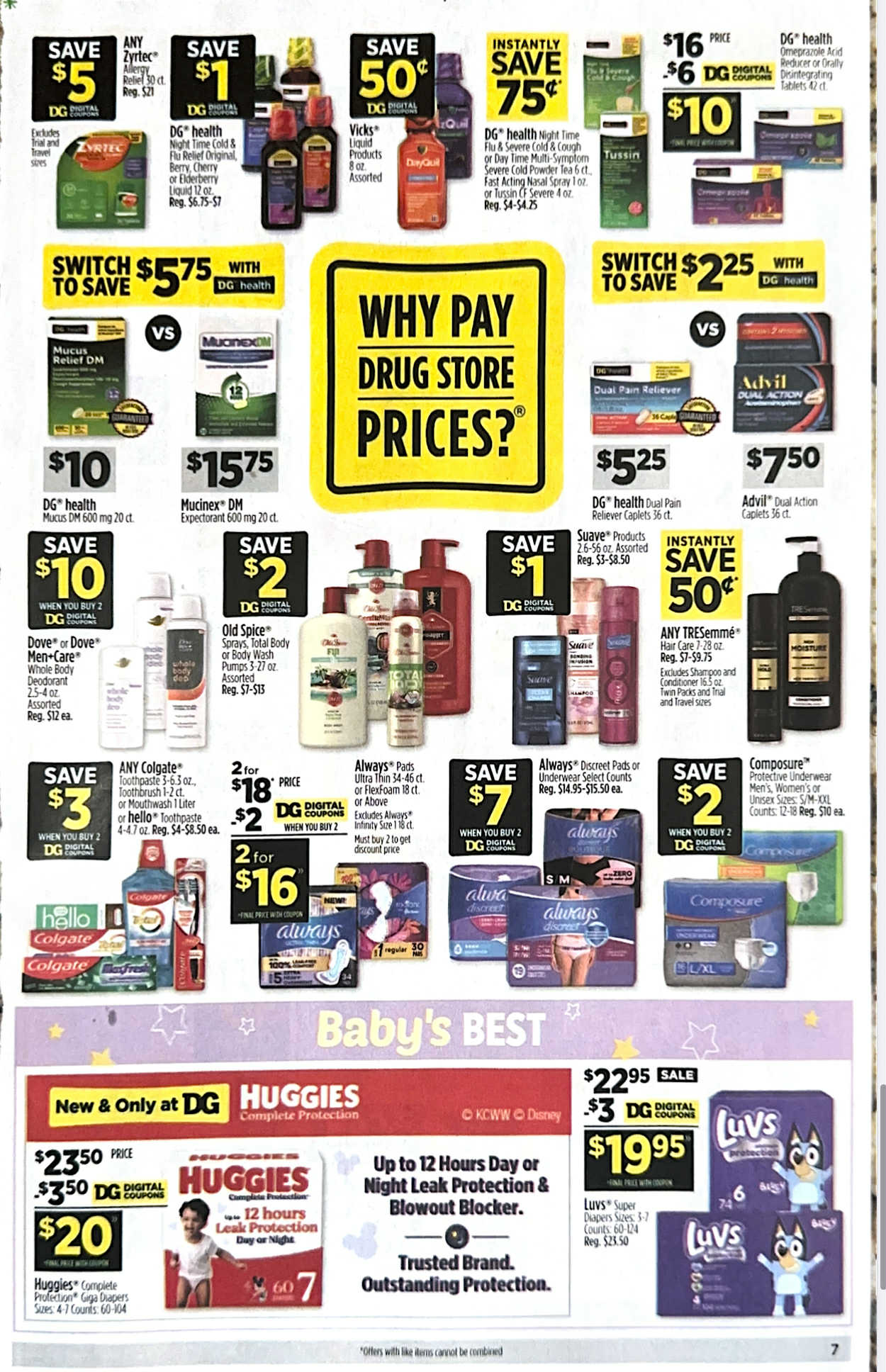 Dollar General Ad Scan 09/28 – 10/04