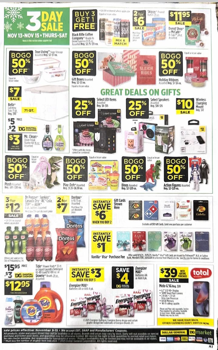 Dollar General Ad10/09-10/15