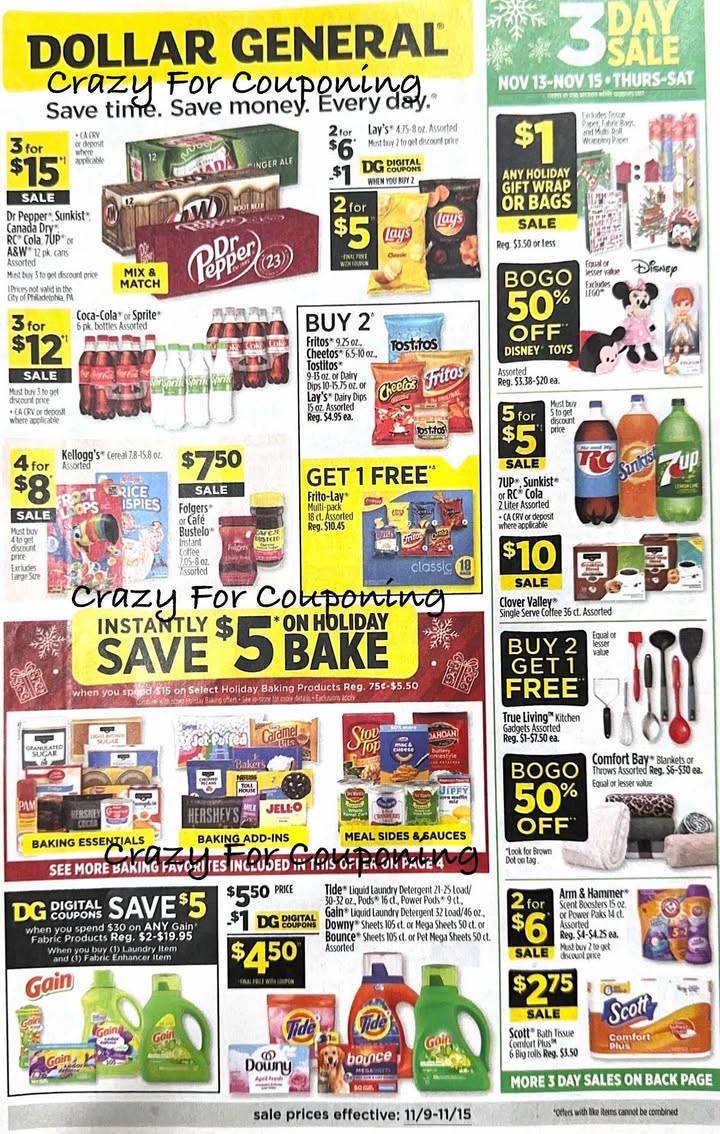 Dollar General Ad10/09-10/15