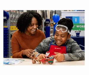 Lowe's DIY Santa's Sleigh