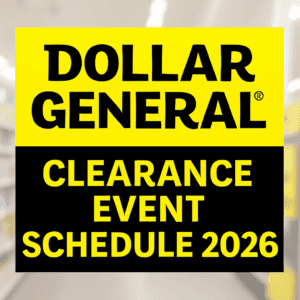 Dollar General Clearance Event 2026