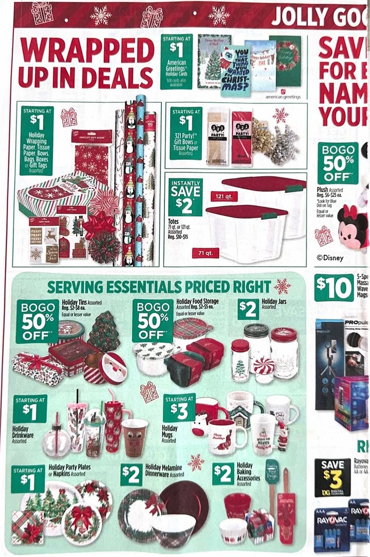 Dollar General Ad 12/05