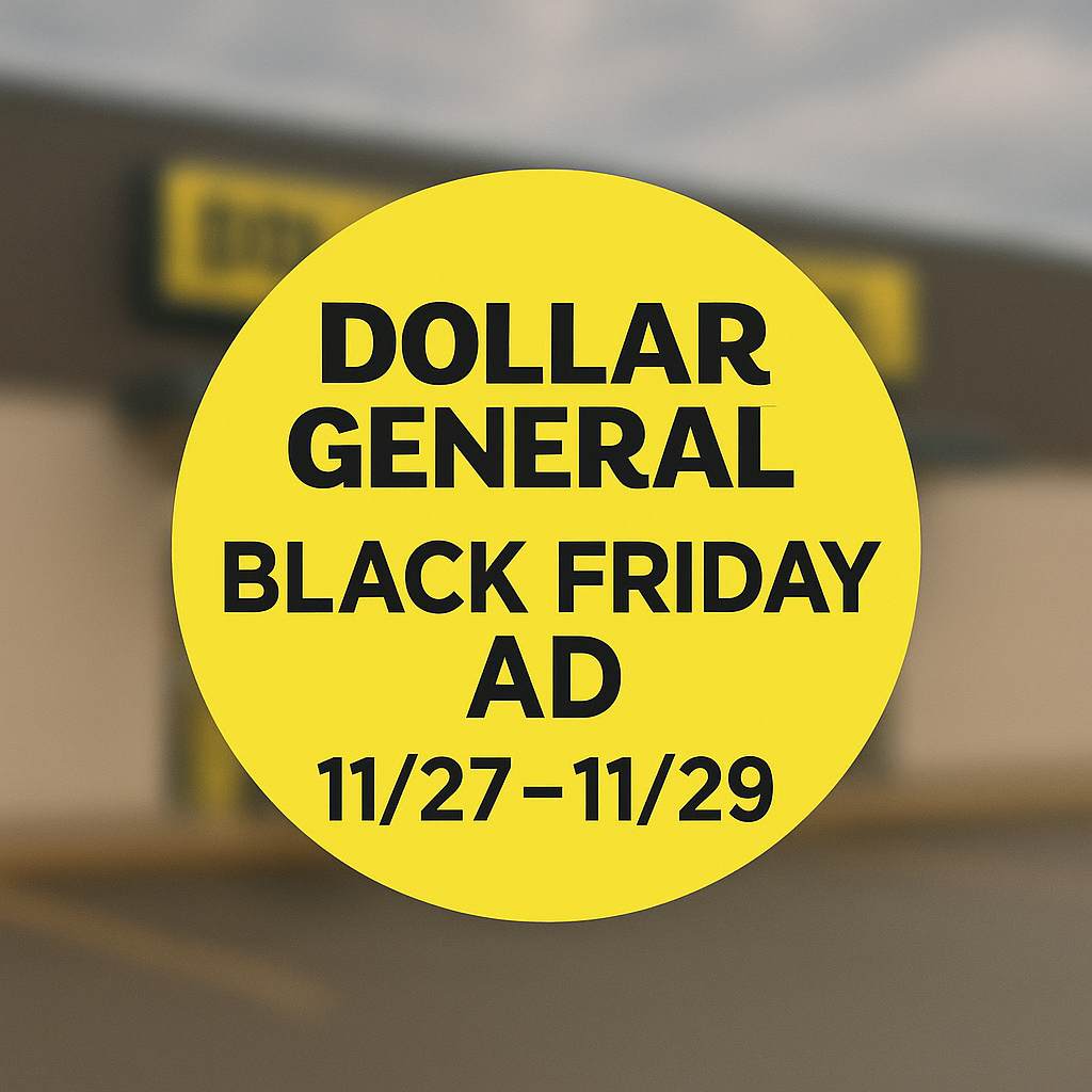Dollar General Black Friday Ad