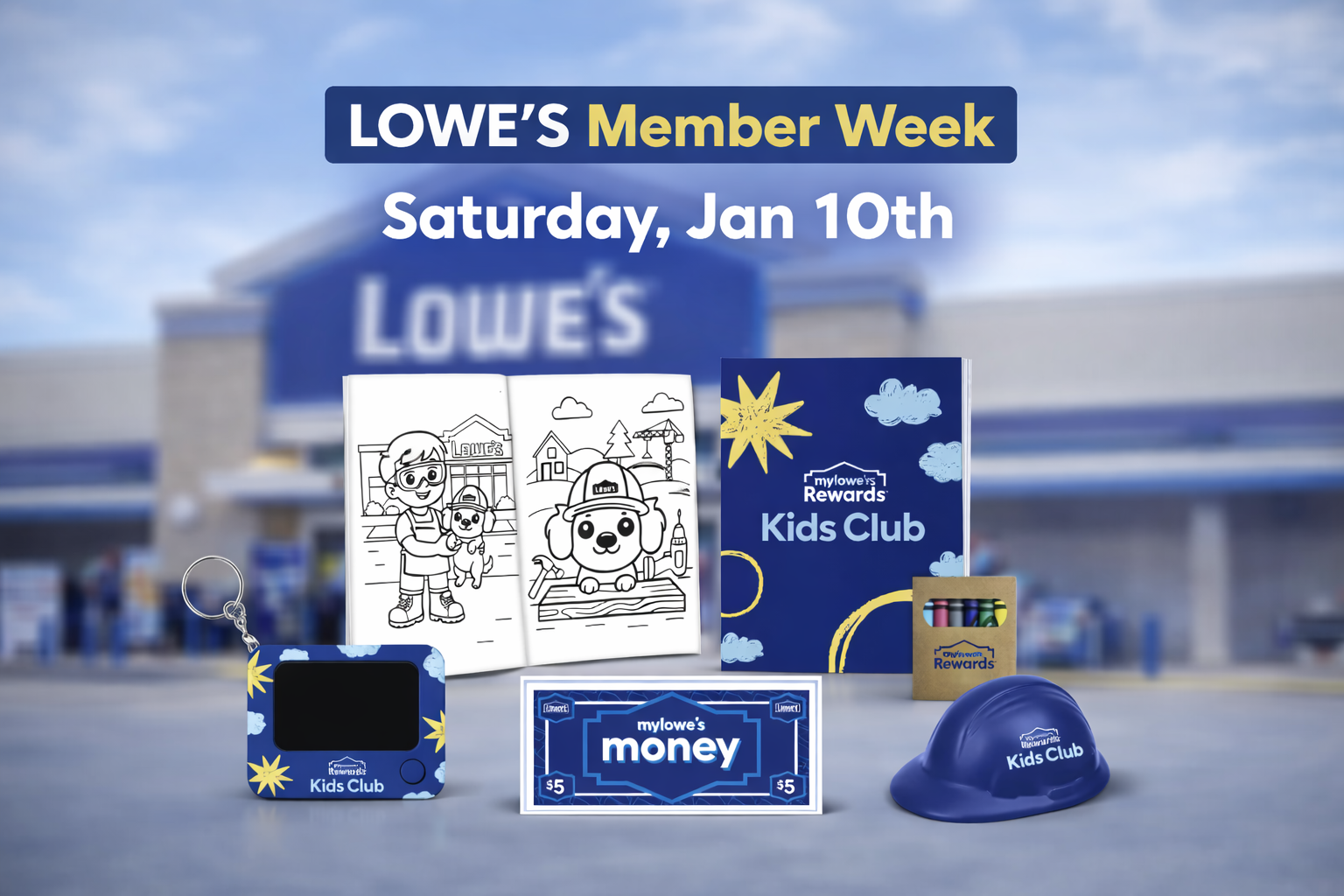 Check out the Lowes January Member Freebie