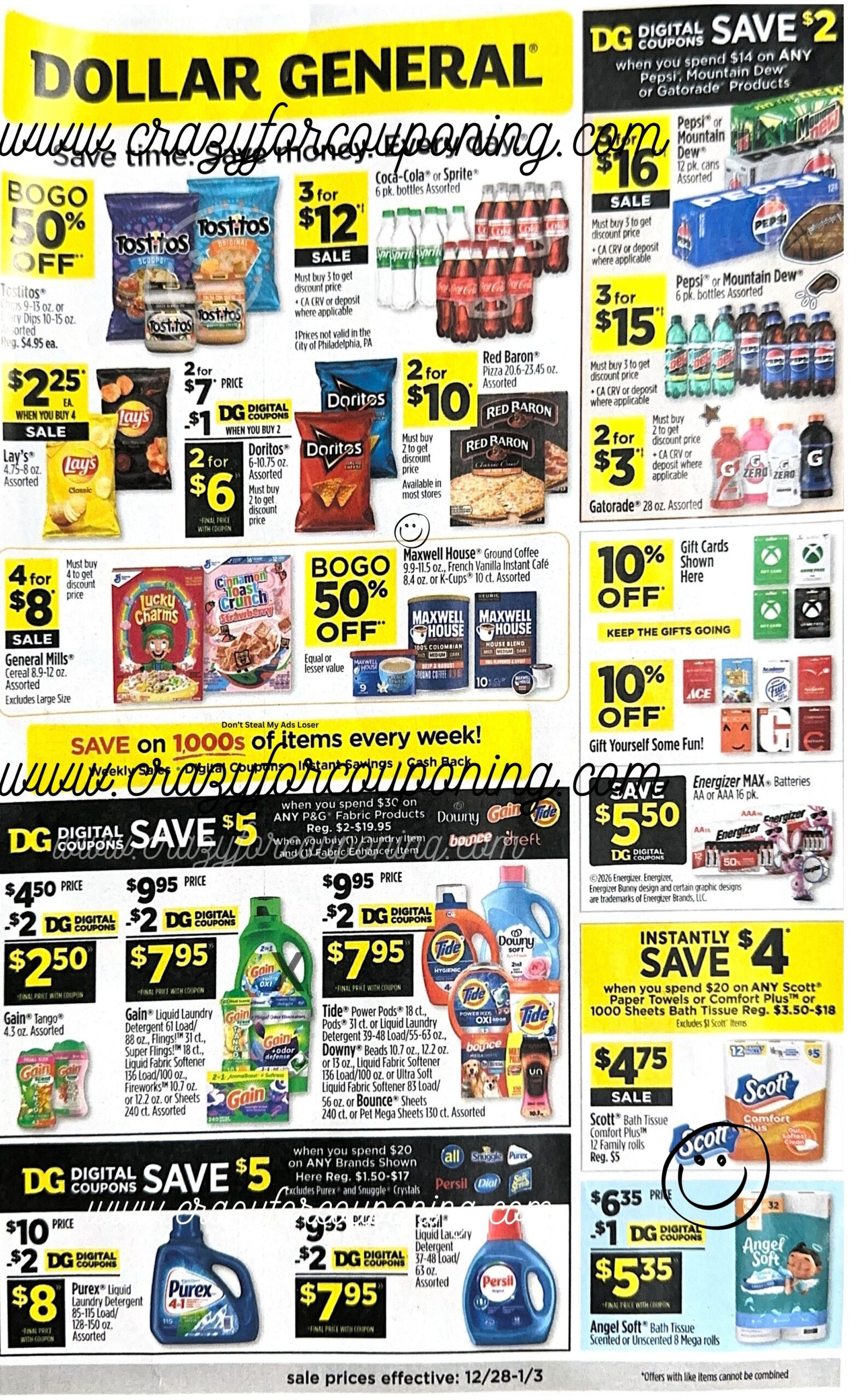 Dollar General Ad 12/28-01/03