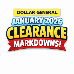 Dollar General January Markdowns