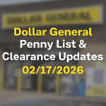 Dollar General Penny List 02/17