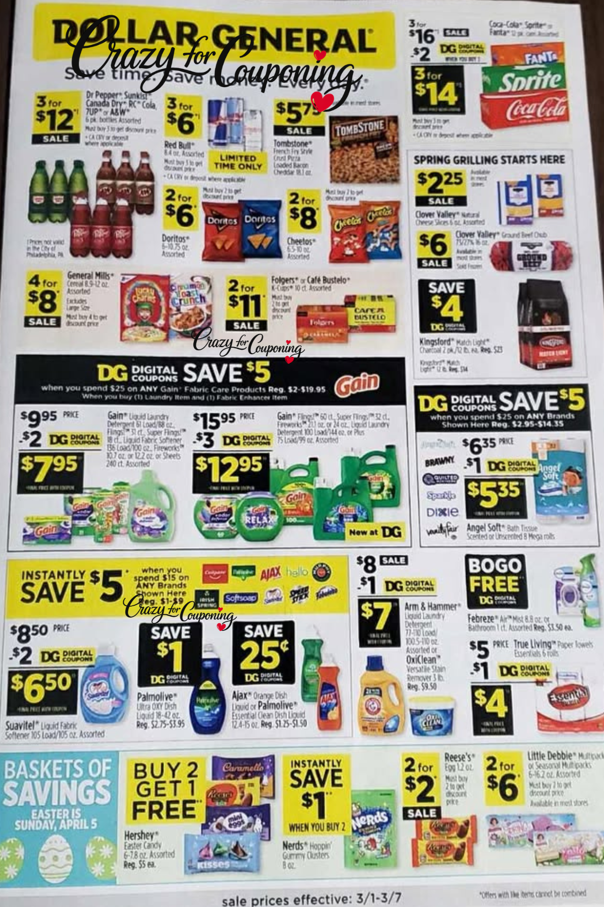Dollar General Ad March 01-March 07