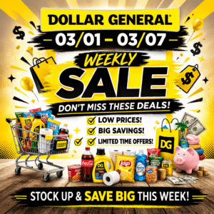 Dollar General Ad Scan March 01-March 07