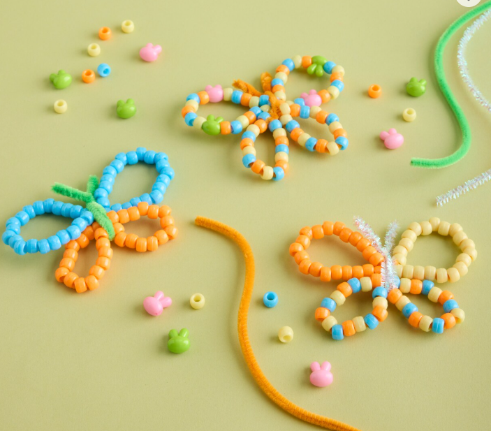 Michaels Kids Club: Spring Beaded Butterflies