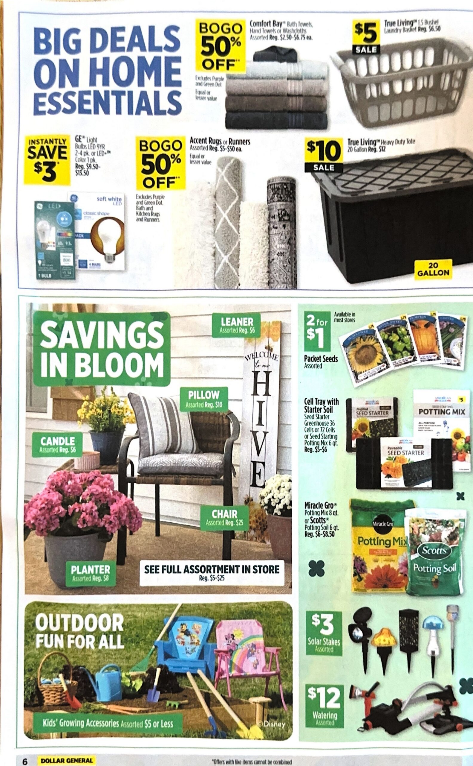 Dollar General Ad March 22-March 28