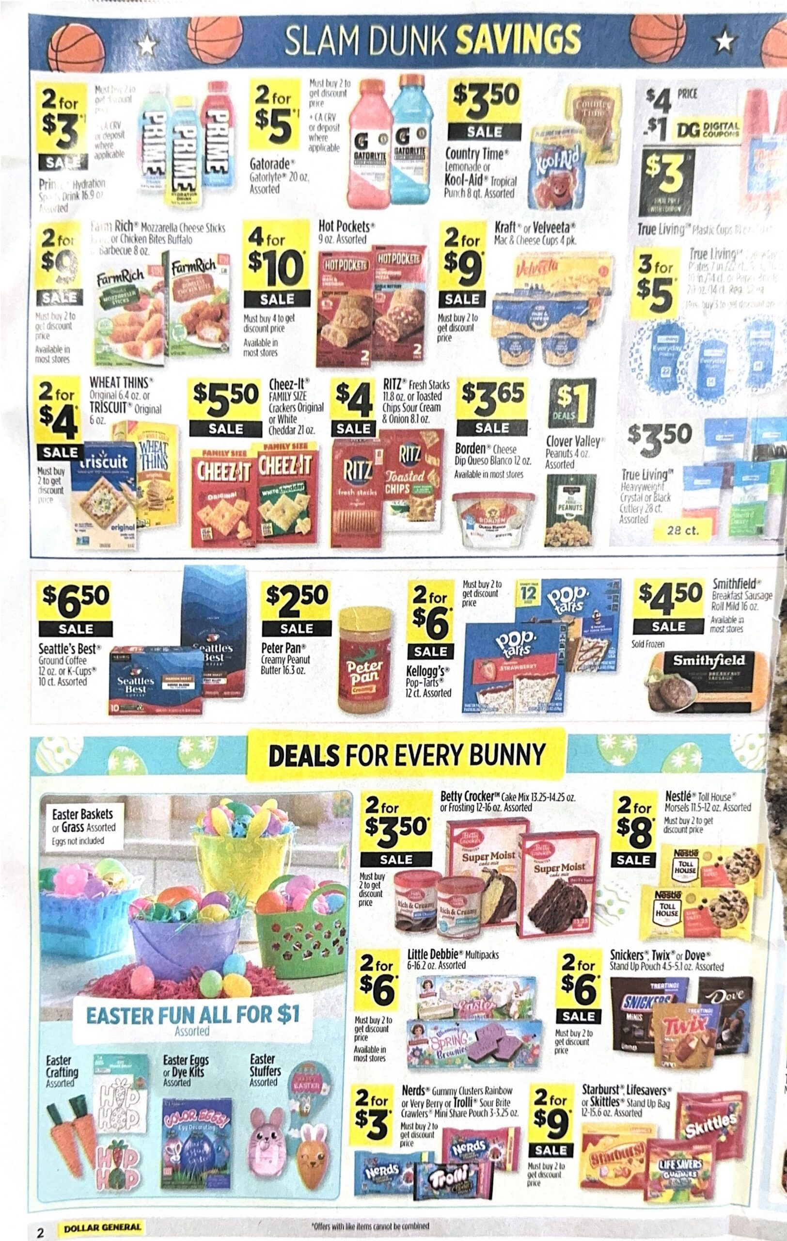 Dollar General Ad March 15-March 22