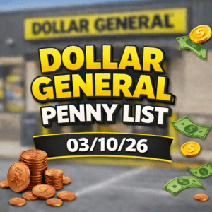 Dollar General Penny List 03/10