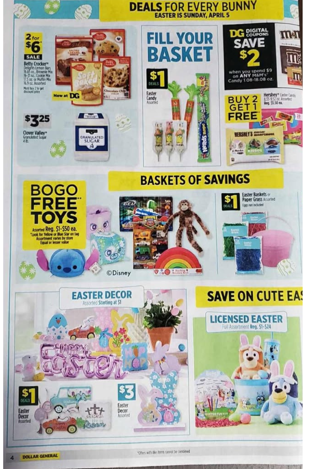 Dollar General Ad 03/08-03/14