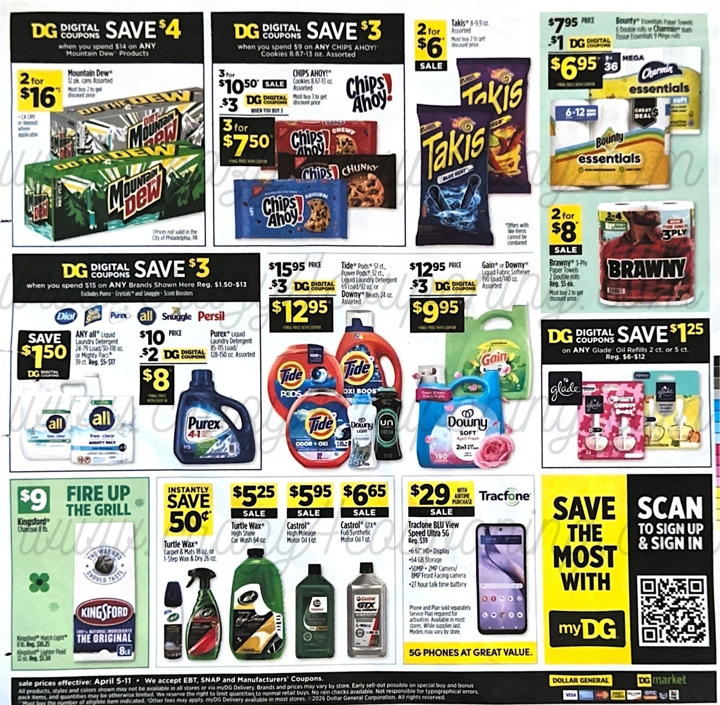 Dollar General Ad April 05-April 11, 2026