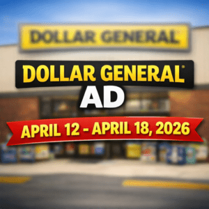 Dollar General Ad April 12-April 18